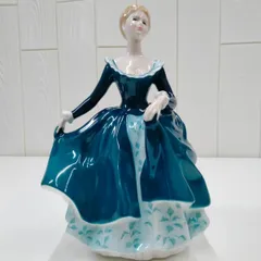 【希少】ロイヤルドルトン Royal Doulton フィギュリン　HN 2461 JANINE / ジャニーン  英国製（SNA）のサムネイル