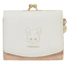 ポケットモンスター ミニウォレット 口金ミニ財布 三つ折りコンパクト財布 キルトシリーズ オレンジ ポケモン サンアート レディース ミニ財布 プレゼント ギフト キャラクター グッズ 