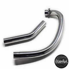 漬*ス様 SR400 ワンオフ SUS304ステンレス鏡面仕上げ　ドラックパイプ 漬*ス様 SR400 ワンオフ SUS304ステンレス鏡面仕上げ ドラック