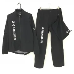Under Armour ゴルフ　レインウェアセット M ブラック/グレー アンダーアーマー公式】 UAストーム パッカブル レインスーツ