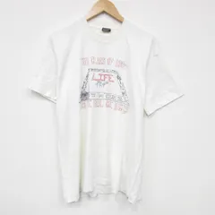 XL/古着 フルーツオブザルーム 半袖 ビンテージ Tシャツ メンズ 90s LIFE クルーネック 生成り 25aug19 中古
