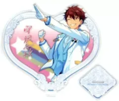 【中古】アクリルスタンド・アクリルパネル 守沢千秋 「あんさんぶるスターズ! 4周年 ハートアクリルスタンド A」 中国限定
