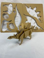 ダンボール工作キット　ステゴザウルス