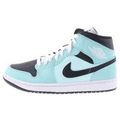 NIKE (ナイキ) WMNS AIR JORDAN 1 MID LIGHT DEW エアジョーダン1 ライトデュー ミッドカットスニーカー ブルー US11/28cm BQ6472-300