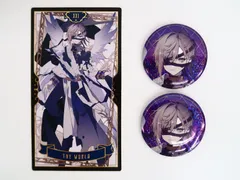 3点セット にじさんじ 叶 にじさんじタロット カード・缶バッジ