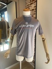 エリートグリップ モックネック　グレー
