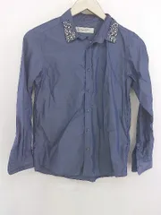 ◇ BEAUTY & YOUTH UNITED ARROWS 装飾 長袖 シャツ パープル系 レディース  【中古】 【1206200000713】