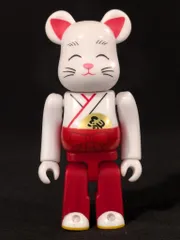 MEDICOMTOY BE@RBRICK 招き猫ベアブリック 縁結び巫女のサムネイル
