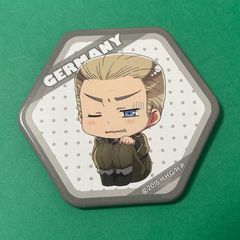 ヘタリア　ドイツ　びびむす　缶バッジ　viviむす
