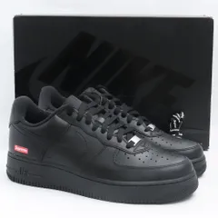 未使用 27cm NIKE × SUPREME Air Force 1 Low Black