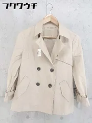 ◇ LAUTREAMONT ロートレアモン ダブル 長袖 ジャケット サイズ38 ベージュ レディース 【中古】 【1103250011365】のサムネイル