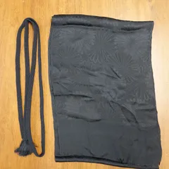 喪服用　帯締め＆帯揚げセット　絹100％　日本製