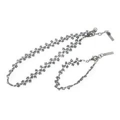 アナスイ ANNA SUI ネックレス チョーカー ブレスレット ビーズ アクセサリー 2点 セット 黒 ブラック /CK27 ■GY99のサムネイル