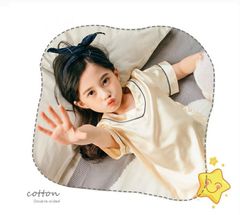 子供 半袖 女の子アイスシルク 春夏 こども服 韓国子供服 上下セット 夏用 子どもルームウェア 薄手 キッズ ナイトウェア 涼しい お昼寝 2