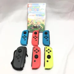 【中古】ｹﾞｰﾑOP）ジャンク ニンテンドースイッチ Joy-Con6個 コントローラー あつまれどうぶつの森 [18][240018388865]