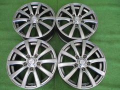 ザックJP-110　6J-15　5H114.3　+53　フリード　90系ノア・ヴォクシー　プリウスαなど　中古ホイール　4本　【Y27　大和店】