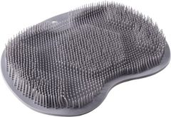 フットブラシ 足臭バスター 足洗マット 抗菌 やわらかい 足裏 足ブラシ リコン 3D 吸盤付き 滑り止め フック穴付き 角質 足裏ケア 角質ケア 爪ブラシ フットケア 浴室 足裏マッサージ zk-asbrs-gy-b069