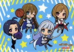 【中古】雑貨 アイドルヒーローズ(SD) オリジナルB4プラマット 「アイドルマスター ミリオンライブ!×ROUND1」 コラボルーム/コラボパック利用特典 前半