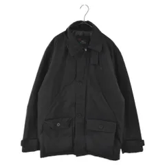 LACOSTE (ラコステ) ジップアップ パファー ジャケット ブラックのサムネイル