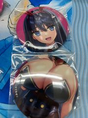 c106 コミケ　みるくふぁくとりー 瑠奈 異世界バニー学園！ 缶バッジ