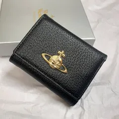 値下げしました！新品未使用品VivienneWestwood三つ折財布 国内即納！【VivienneWestwood】JEAN 口金三つ折り財布