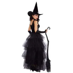 HOMELESS PARTY ファーキャップ 黒 魔女ハット