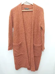 ◇ ⊇ URBAN RESEARCH アーバンリサーチ アルパカ混 長袖 ニット カーディガン サイズONE ブラウン レディース P  【1410230028405】