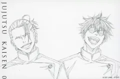 【中古】ポストカード 五条悟＆夏油傑 ポストカード 「アニメーション 呪術廻戦展 劇場版 呪術廻戦 0編」