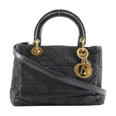 クリスチャンディオール レディディオール カナージュ ハンドバッグ ナイロン Christian Dior クリスチャンディオール 2WAYハンドバッグ