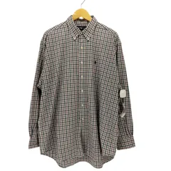 ラルフローレン RALPH LAUREN 90s BLAKE ポニー刺繍 ボタンダウン チェックシャツ メンズ import：XL 