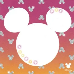 【中古】ノート・メモ帳 ピンク オリジナルふせん 「ディズニー TSUM TSUM -ツムツム-×ファミリーマート 送りあおう!エールポッキー キャンペーン」 対象商品購入特典