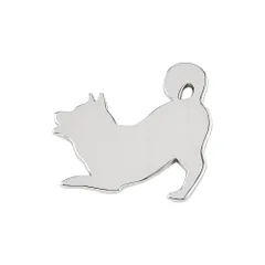 【迅速発送】Catland エンブレム 犬 車 ステッカー エンブレムチャーム 柴犬 かわいい イヌ カーステッカー プレートステッカー かっこいい シバイヌ おしゃれ 3D 金属製 防水 デカール シール ラベル スーツケース 装飾 カスタム パーツ 車用