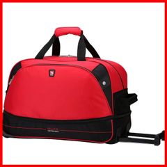 【数量限定】修学旅行 レッド 出張 ボウリングバッグ 通学 防水 トラベルバッグ 2way きゃりーばっく 大容量 人気 キャスター付きバッグ レディース 旅行バッグ メンズ 機内持ち込み ボストンキャリー コンパクト(キャリーバッグ キャリーバッグ レッド)