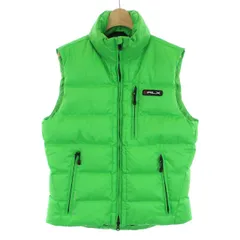 ラルフローレン RALPH LAUREN RLX ダウンベスト スタンドカラー ロゴ アウター XS 緑 グリーン /DKのサムネイル