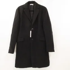 【姫路東店】 中古 BEAUTY & YOUTH UNITED ARROWS | ビューティーアンドユースユナイテッドアローズ チェスターコート PEメルトンチェスターコート 1225-199-0024-0990 ブラック サイズ：XL 【091】