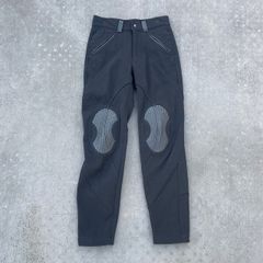 yoshiyuki konishi leather switching designed pants