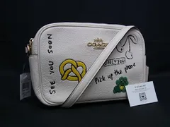 ■新品■未使用■COACH コーチ CAT02 ジェイミー カメラ バッグ レザー ショルダー ポシェット クロスボディ アイボリー系 BN4332