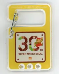 【中古】雑貨 [単品] マリオ スーパーマリオ30周年オリジナルアクリルカラビナ 「Wii U スーパーマリオメーカー スーパーマリオ30周年セット」 Amazon限定同梱特典