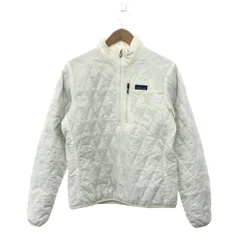 patagonia パタゴニア ナノパフプルオーバー ジャケット サイズ:M 84025 ホワイト  レディース 　241014004418