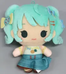 【中古】キーホルダー 初音ミク/チョコミント マスコット 「みんなのくじ 初音ミク Memorial Collection」 C賞
