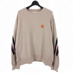ファセッタズム FACETASM 23SS FACETASM XXL RIB SWEAT ラインスウェット トレーナー フリーサイズ ベージュ ABH-SW-U02のサムネイル