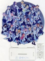 [중고] 아크릴 스탠드 아크릴 패널 [단품] 재킷 일러스트 아크릴 스탠드 [CD 가상 YouTuber 홀로 라이브 Blue Journey / 새벽 노래 첫회 한정판 · Universal Music 한정] 동봉 특전