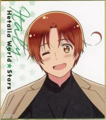 【中古】紙製品 イタリア ミニ色紙 「くじ引き堂 ヘタリア World★Stars オンラインくじ ～いっしょにごはん～」 C-1賞