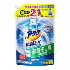 アタック 抗菌EX スーパークリアジェル 洗濯洗剤 液体 詰替用 1.6kg