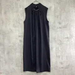 She's Closet シーズクローゼット　ノースリーブロングワンピース　黒　レディース　Fサイズのサムネイル