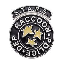 ＠ラクーンシティ警察署ピンバッジ　コスプレ　合金製
