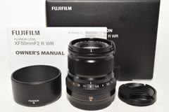 【特上品】 富士フイルム FUJIFILM XF 50mm F2 XF50MMF2 R WR B　＃8321