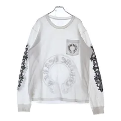 国内正規品　新品未使用　クロムハーツ　フローラロンt ホワイト Chrome Hearts - CHROME HEARTS ロンT ホースシュー フローラル