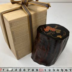 前端春斎 蔦の木蒔絵 香合 茶道具 - メルカリ