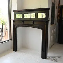 アイアンアンティークマントルピースカバー 折りたたみ（三つ折り）